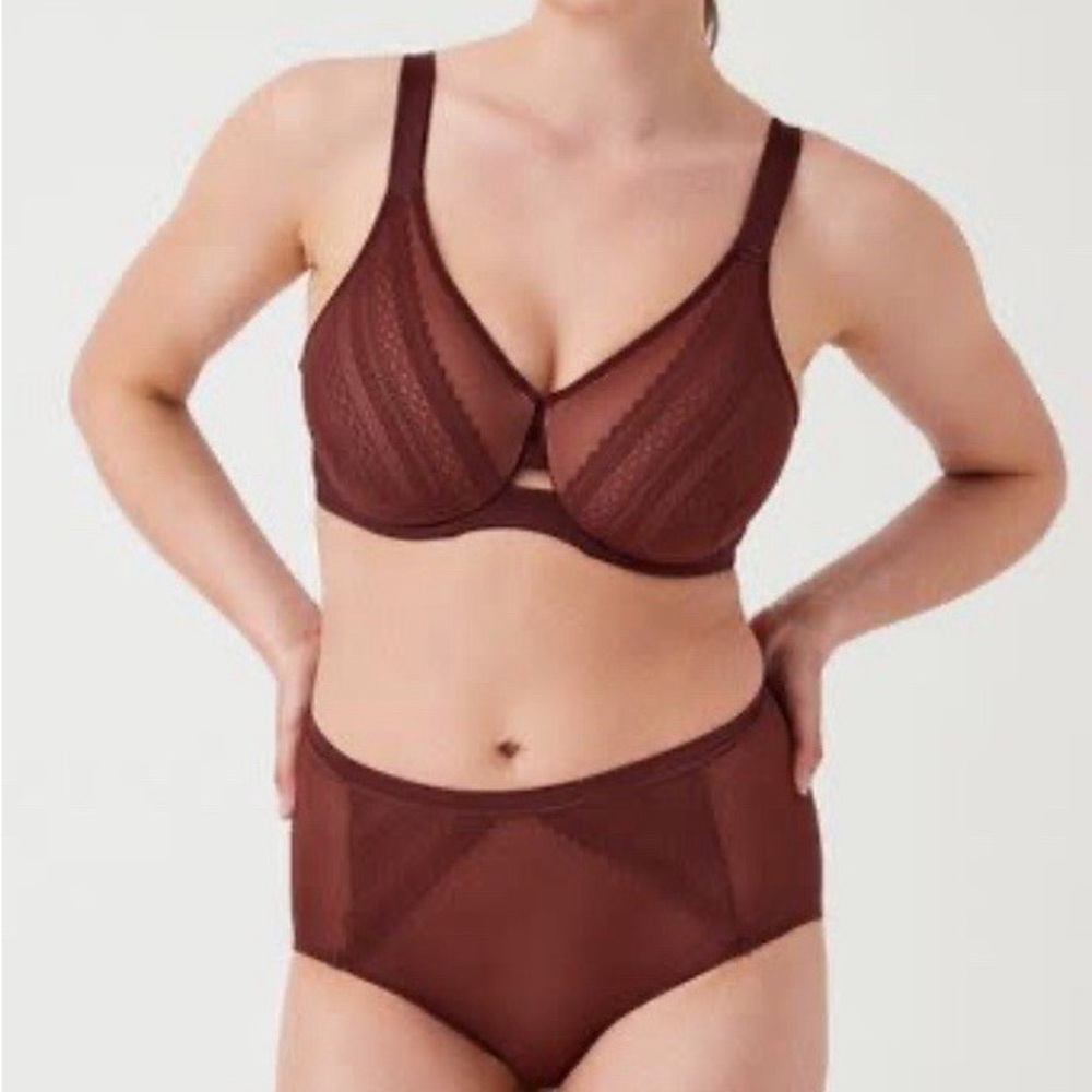 SPANX Illusion Lace Sheer Shaping Brief